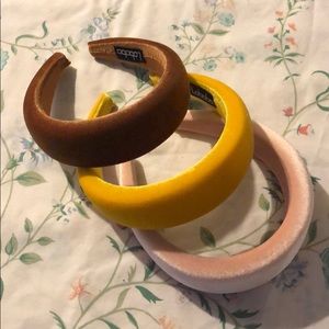Velvet Headband Set